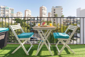 Sea view Apartment w/ 2 rooms, Beach: 1 minute
